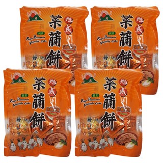 旭成 胡椒菜脯餅, 250g, 鹹香味, 香脆好吃, 4袋