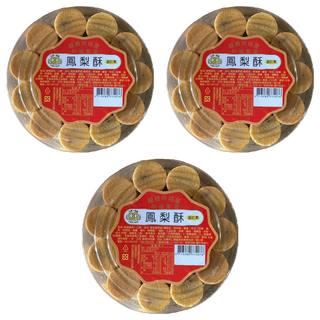 台灣親親 鳳梨一口酥, 470g, 3盒