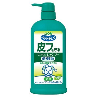 LION 獅王 Pet Clean 舒敏洗愛犬用沐浴乳 溫和配方不刺激, 550ml, 1瓶
