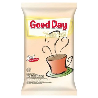 Good Day Vanilla Latte 三合一咖啡 20g, 10包, 1盒
