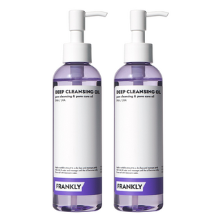 FRANKLY BHA LHA角質護理深層清潔溫和卸妝油, 200ml, 2個