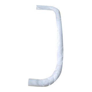 Cassido 卡司多 鋁製W型KD浴室扶手, 白色, 1個