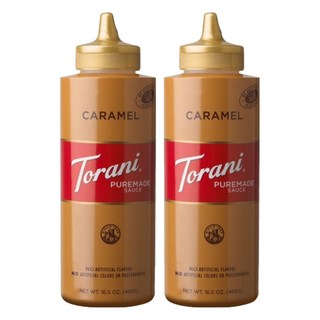 Torani Puremade 迷你醬焦糖, 468g, 2瓶