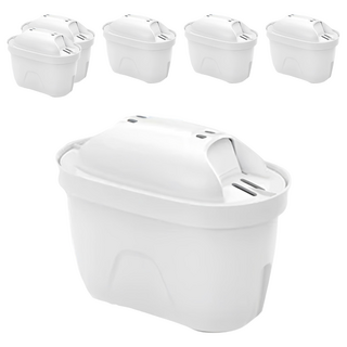 Water Of God 新第五代濾芯 6個, 白色, 1組