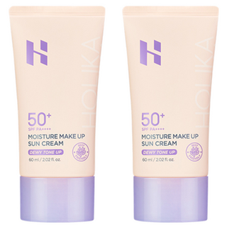 HOLIKA HOLIKA 保濕提亮防曬乳 SPF50+ PA++++, 60ml, 2個