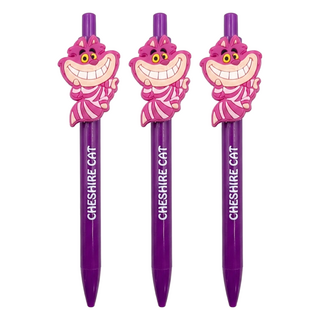 德德小品集 造型迪士尼原子筆 - Cheshire Cat 0.38mm/黑, F款, 3支