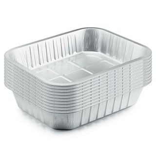 FIREFOLKS 프리미엄 알루미늄 직화용기 3320ml, 10개