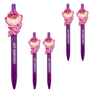 德德小品集 DISNEY 造型迪士尼原子筆 - Cheshire Cat 0.38mm/黑, F款, 5支