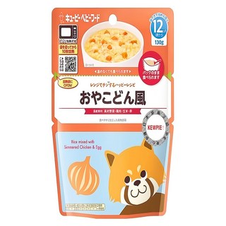 kewpie 野菜雞肉親子丼飯 12M, 130g, 寶寶副食品，營養美味好吸收, 雞肉親子丼飯, 1包