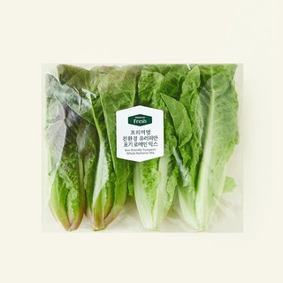 프리미엄 친환경 유러피안 포기 로메인 믹스, 200g, 1개
