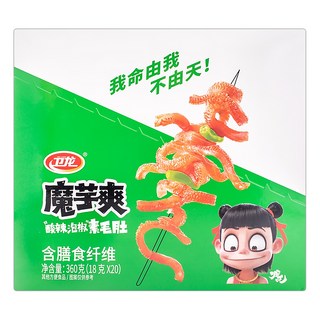 衛龍 酸辣泡椒素毛肚 含膳食纖維, 360g, 1盒