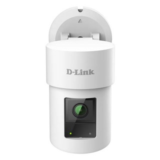 D-Link 友訊科技 旋轉式無線網路攝影機 戶外, IP65防水, 雙向語音, 360°全景視角, 2K高解析度, 7米夜視, AI邊緣運算, DCS-8635LH, 1個