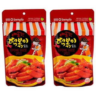 Sempio 膳府 辣炒年糕醬汁 韓式辣味 簡單三步驟, 150g, 2包