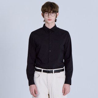 BASIC HOUSE 男士防皺標準版型長袖襯衫 LYWS0103