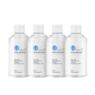 GLOW MONSTER 1%小分子玻尿酸原液, 250ml, 4瓶