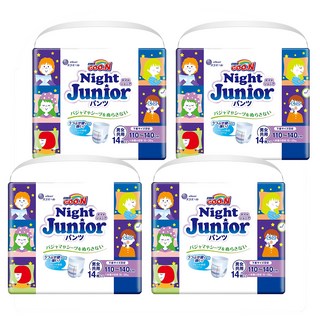 GOO.N 大王 YA安褲/尿布 15~35kg, Junior, 56片