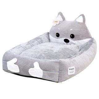 레드퍼피 벨코트 프리미엄 방석, 시바그레이, 1개