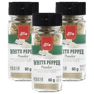 麵包園白胡椒粉, 60g, 3個