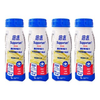 Supportan 倍速 癌症專用配方 鳳梨椰子, 200ml, 4瓶