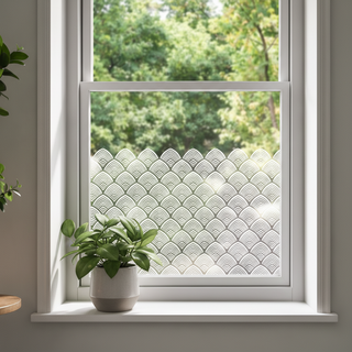 LANO 法式風格窗戶貼紙 隱私保護膜, 單一