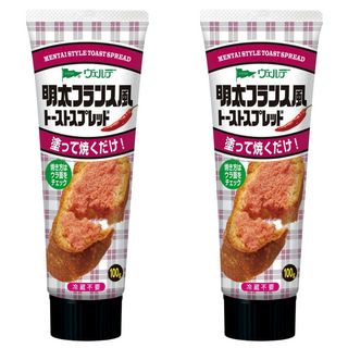 VERDE 中島 麵包抹醬條 明太子風味 濃郁口感 管狀包裝, 100g, 2條