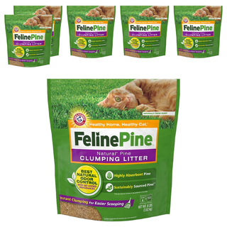 ARM&HAMMER FelinePine 高效吸水松木貓砂, 3.62kg, 6包