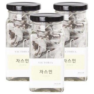 CLAYTON TEA VICTORIA 瓶茉莉花茶, 1g, 10入, 3個