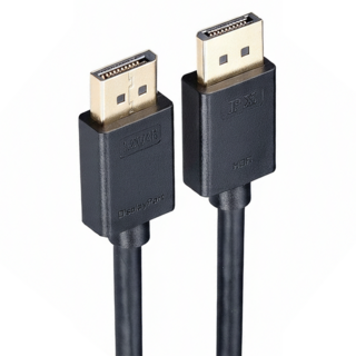 PX 大通 DisplayPort 1.2版影音傳輸線 4K 超高清 240/165Hz超流暢 30AWG極細線, 3m, 黑色, 1條