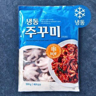 IQF 주꾸미 8~12미 (냉동), 1개, 500g