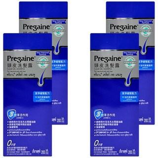 落建 頭皮洗髮露 潔淨健髮配方 中/油性髮質適用, 200ml, 4瓶