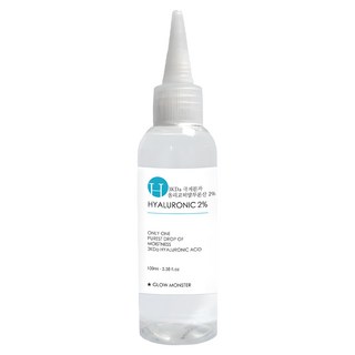 GLOW MONSTER 3Kda極低分子玻尿酸2%原液, 100ml, 1瓶