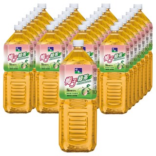 悅氏梅子綠茶，雪山山脈天然泉水沖泡，甘美順口風味獨特, 2L, 40瓶