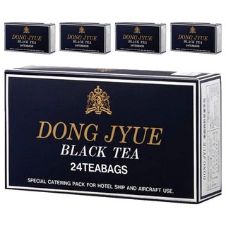 DONG JYUE 東爵好茶 商用免濾冰紅茶茶包, 25g, 24包, 5盒