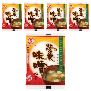 工研營養味噌 非基因改造黃豆 素食可用, 140g, 5包