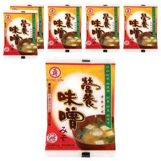 工研營養味噌 非基因改造黃豆 素食可用, 140g, 6包