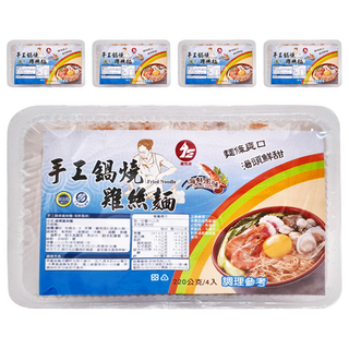 鷹馬牌 鍋燒雞絲麵 海鮮風味, 220g, 5盒