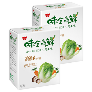 味全 高鮮味精, 500g, 2盒