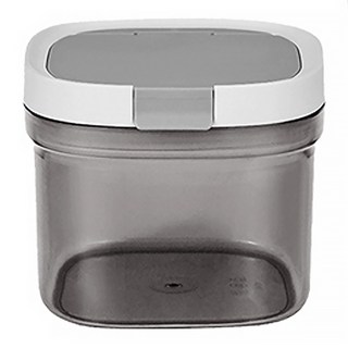 奶粉分裝盒 磁勺密封罐 - 800ML, PP+ABS材質, 防潮防蟲, 密封保鮮, 1個