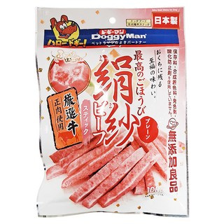 DoggyMan 多格漫 犬用絹紗牛肉條, 牛肉口味, 100g, 1包