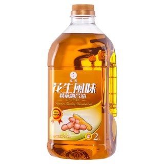 福壽實業 花生風味精華調合油 煎煮炒炸皆宜, 2L, 1桶