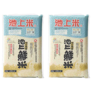 池上多力米 池上鮮米 CNS一等 台東縣池上鄉產, 2.5kg, 2包