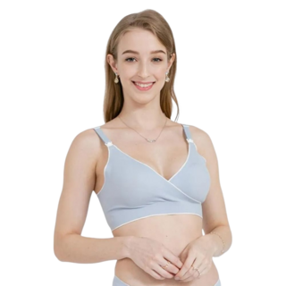 MOOIMOM 沐伊孕哺 涼感親膚交叉哺乳內衣