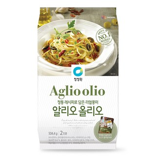 청정원 알리오 올리오 오일파스타, 504.4g, 1개