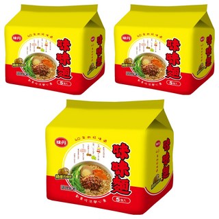 味丹 味味麵精燉肉燥湯麵 78g, 15包