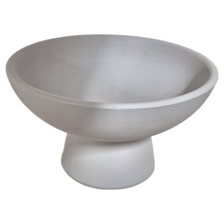 日式劍山花藝 陶瓷高台花器 圓弧, S(13 x 8cm)