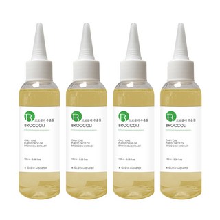 GLOW MONSTER [純素美妝] 花椰菜萃取原液, 100ml, 4個