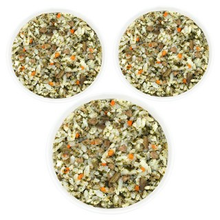 Jjangjuk 孩童副食品軟飯 13個月以上, 3個, 韓牛糙米飯口味, 160g