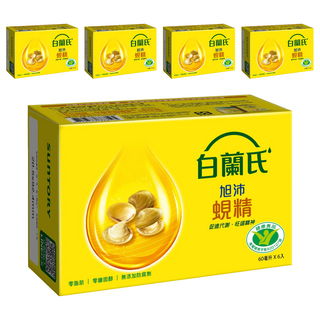 BRAND'S 白蘭氏 旭沛蜆精 黃金蜆配方 無防腐劑 無人工色素, 60ml, 6瓶, 5盒