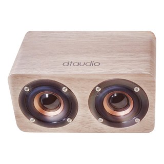 DTAudio K5A 木質藍芽喇叭 藍芽5.2 細膩音色 6W大輸出, 淺色