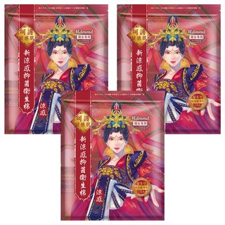 Mdmmd. 明洞國際 新涼感抑菌衛生棉 後宮 SGS實測50.62倍吸水力 雙層密封包裝, 量多型(28cm), 7片, 3包